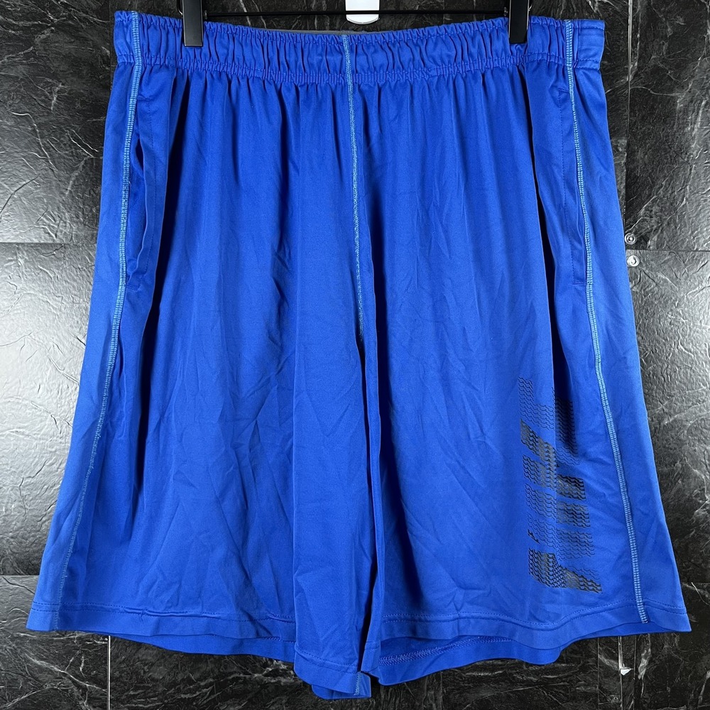 Nike Men's Blue Dri-Fit Running Shorts Fits XL